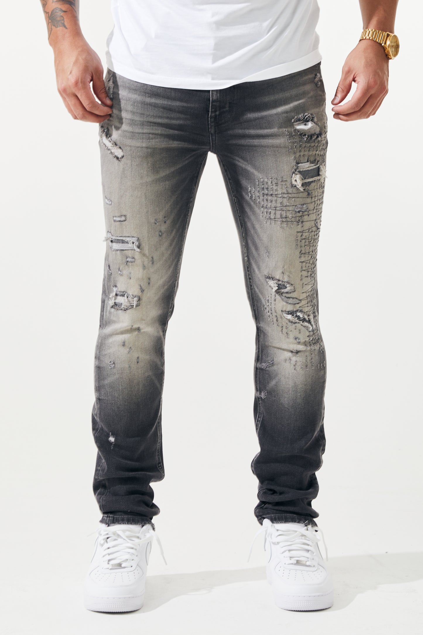 SKINNY - EDGE GREY