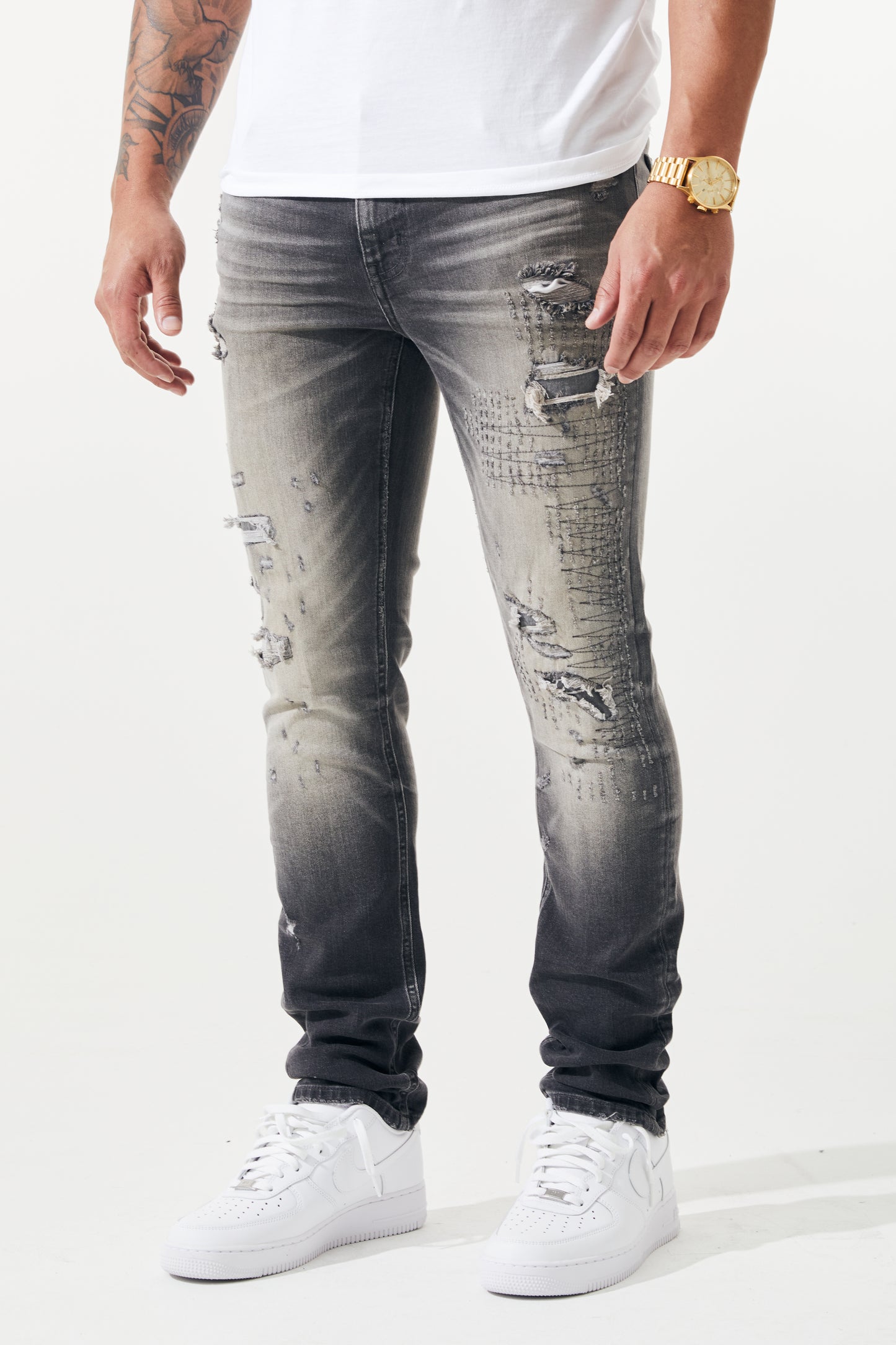 SKINNY - EDGE GREY
