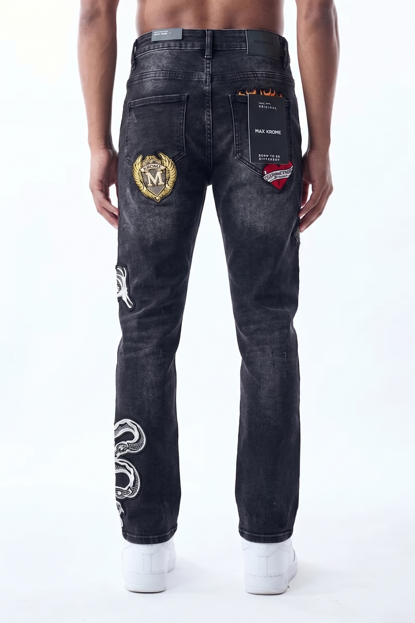 JACKPOT JEANS - BLACK