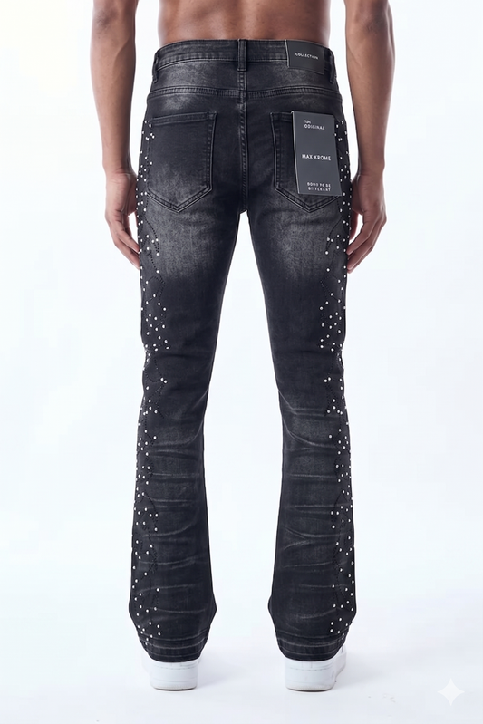 MILKY WAY JEANS - JET BLACK