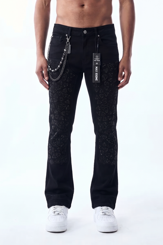 DIAMOND JEANS - BLACK