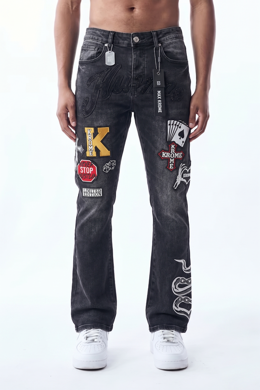 JACKPOT JEANS - BLACK