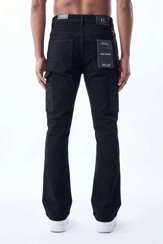 DIAMOND JEANS - BLACK