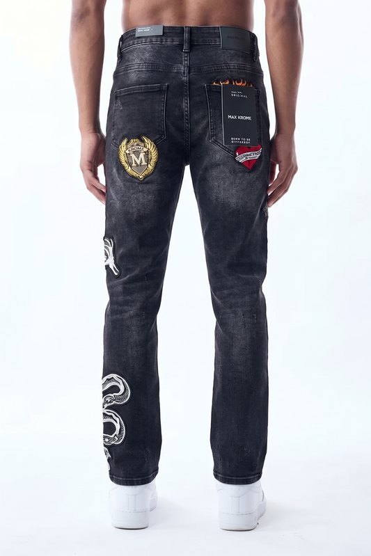 JACKPOT JEANS - BLACK